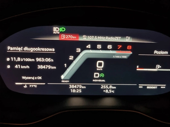 Audi S5 cena 218900 przebieg: 39358, rok produkcji 2020 z Pruszków małe 631